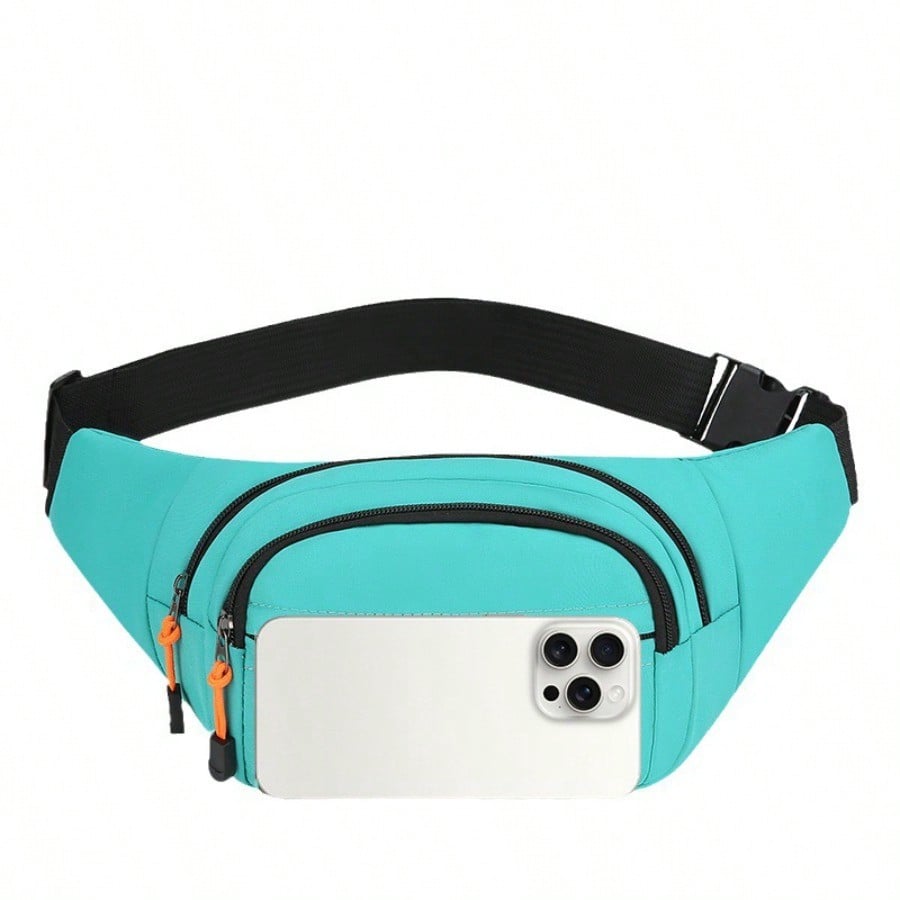 Mobile waist bag, men's multifunctional large capacity waist belt bag, women's waterproof and wear-resistant work wallet