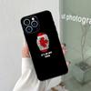 Canada Canadian Flag Silicone Soft Case For iPhone 17 Air 11 14 15 16 Pro Max 12 13 Mini 16e 16 Plus Back Cover
