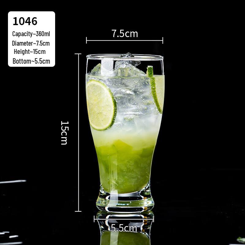 

Creative High-Capacity Glass Beverage Cup