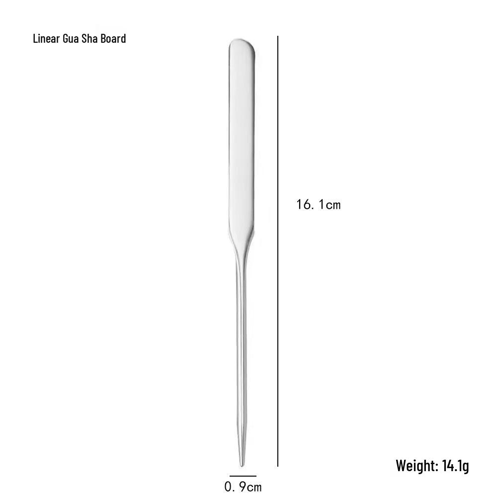 Stainless Steel Makeup Foundation & Concealer Mixing Palette with Stick