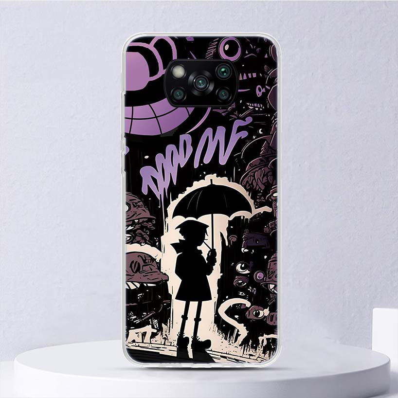 Graffiti Fashion Cool Soft Case For Xiaomi Poco X7 X6 X5 X4 X3 Nfc F7 Ultra F6 F5 Pro Phone Cover F4 Gt F3 M5S M4 M3 M5 M6 Coque