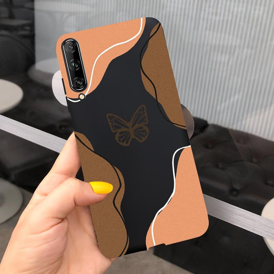 For Huawei Y9s Case Lovey Pattern Macaroon Silicone Soft TPU Back Cover For Huawei Y9S Y 9s SKT-L21 STK-LX3 STK-L22 Phone Cases
