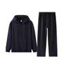 Women's Trendy Loose Drop Shoulder Hoodie & Wide Leg Sweatpants Set - Autumn/Winter Collection