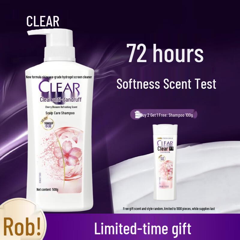 Clear Women s Anti-Dandruff Shampoo Cherry Blossom