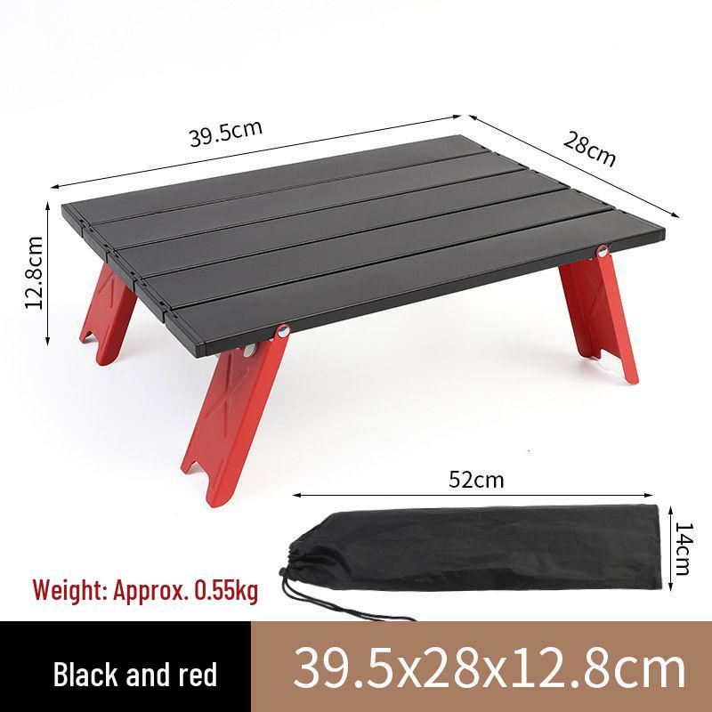 Ultra-Light Portable Mini Aluminum Folding Table for Outdoor Camping and Picnics