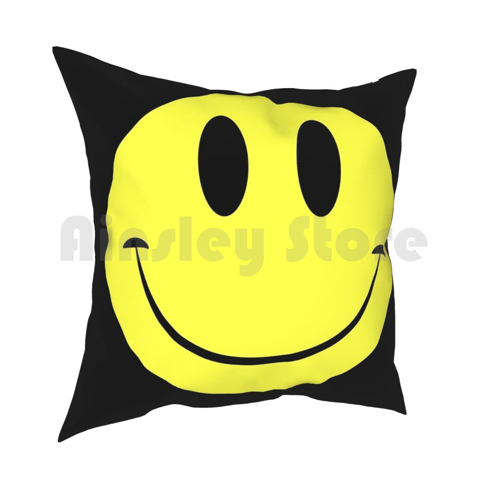 Классическая Кислотная Хаус Лицо Рейв Культура Наволочка С Принтом Домашняя Мягкая Декоративная Подушка Кислотная Хаус Лицо Классическая Кислотная Хаус Кислотная Хаус Классика Кислотная 30cmx30cm