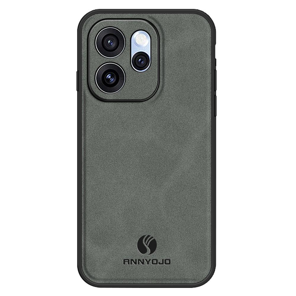 

Чохол для телефону ANNYOJO для Oppo Reno15 Pro 5G (Глобальний) / Reno15 5G (Китай) Протиударна задня кришка для телефону з ПУ-шкіри + ПК + ТПУ