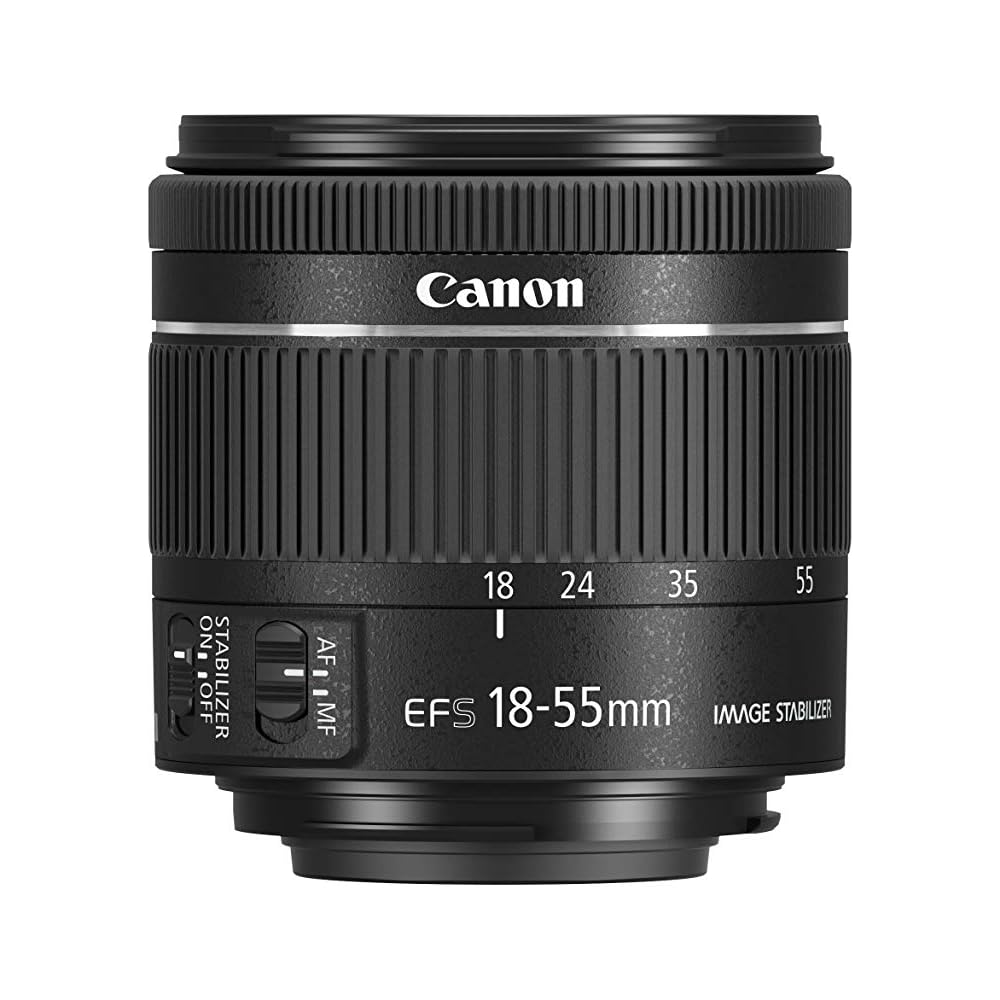 Canon EF-S18-55mm F4.0-5.6 IS STM Standard Zoom Lens (APS-C Compatible)