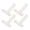 4PCS Remote Holder Fit for RA 08MDF RA 10RDF RA 10MDF RA 13MDF Air Conditioners ABS Wall Mount AC Remote Control