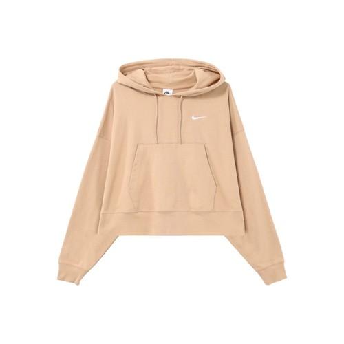 Nike Женская повседневная спортивная хлопковая толстовка с маленьким логотипом L