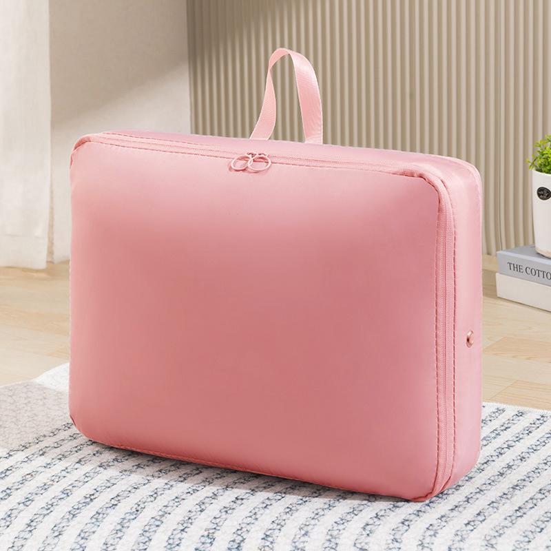 1Pc Large Capacity Portable Travel Storage Bag Clothes Quilt Storage Compression Bag Waterproof Down Jacket Clothes Organiser