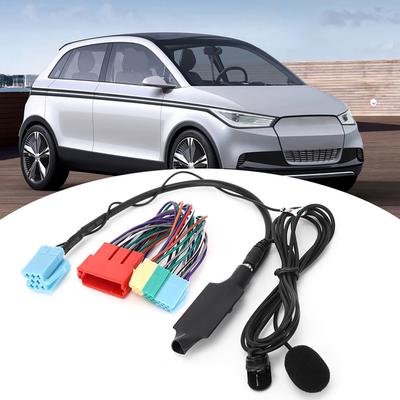 AUX Adapter AUX Cable  Adapter   Adapter with Speaker Car Stereo Fits for   8L 8P B5 B6 B7  Car Stereo