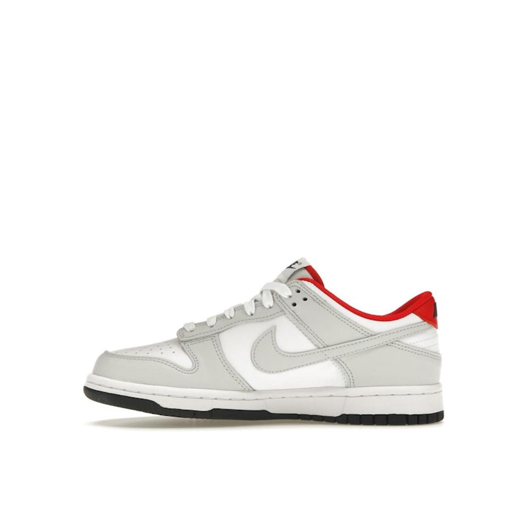 Nike Dunk Low GS Year of the Dragon Kids Sneakers Grey White University-Red FZ5528-101