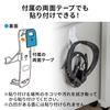 Sanwa Direct PS5 Controller StandHeadphone Stand, Simply Hook, Double-Sided Tape Included, 200-GAP013W