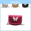 2024 New Mini Saddle Bag Women's Summer Bright Chain Decor Bag Street Fashion Pu Material