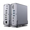 15v1 dokovací stanice Type-C s víceportovým USB a gigabitovým síťovým portem