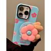 Colorful Flower Magnetic Phone Stand, fresh dopamine color, durable material, creative gift for fashion lovers.