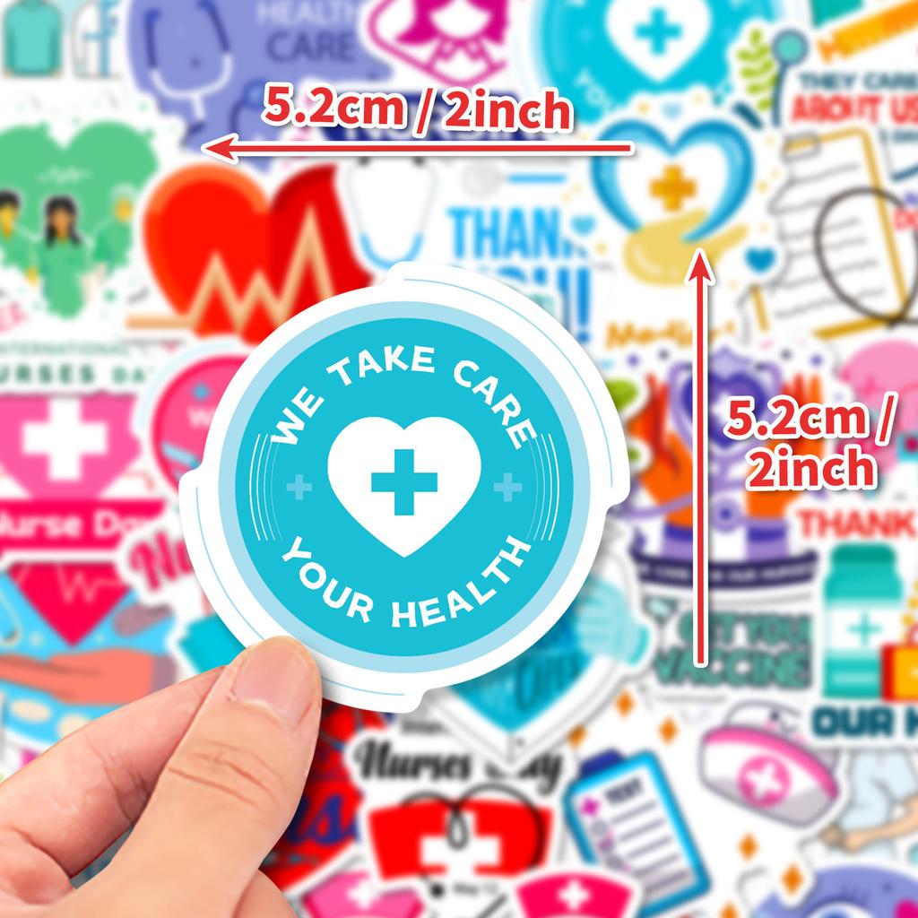 50 Sheets Hospital Nurse Children'S Cognition Nurse'S? Day Water Cup Notebook Cute Wind