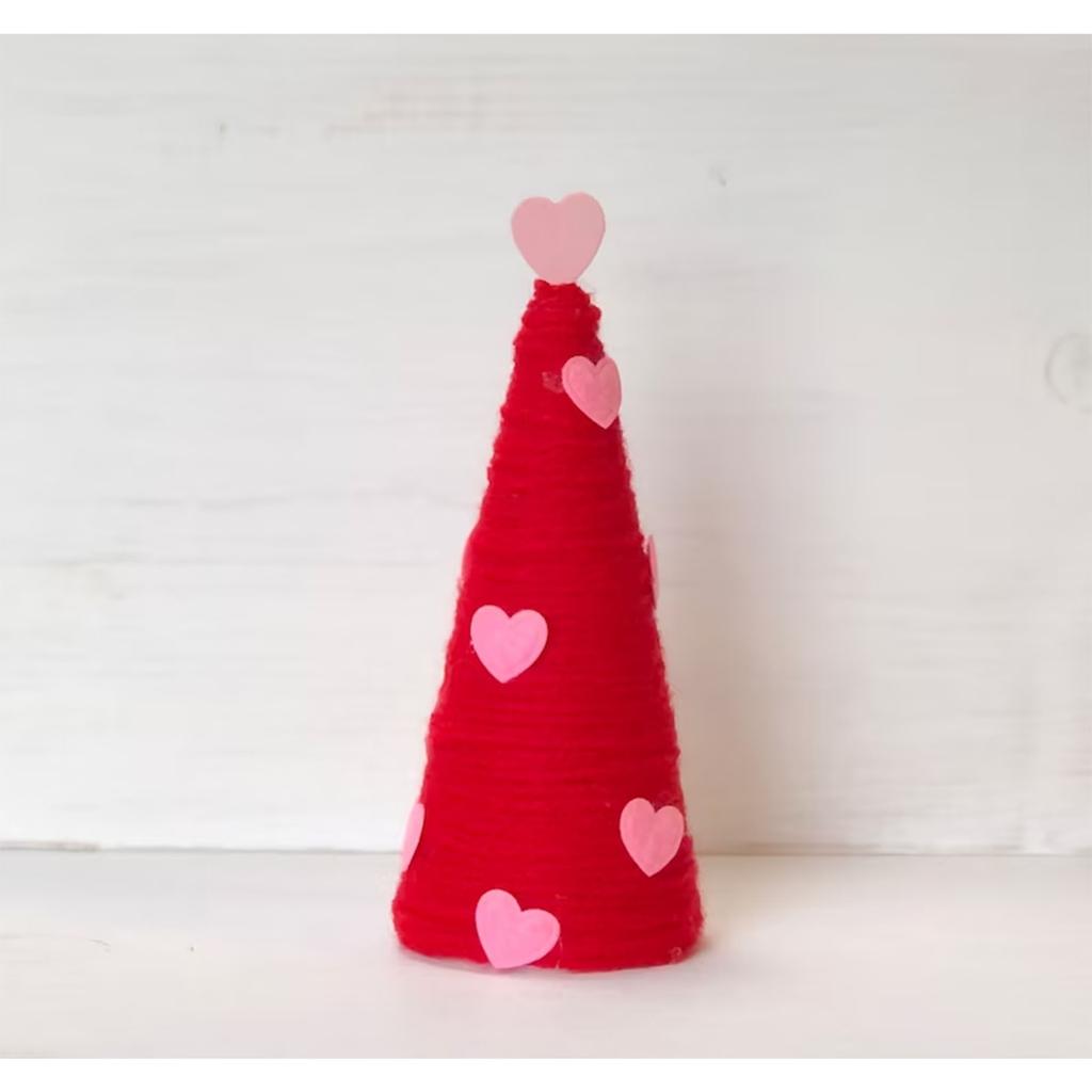 12/15/20cm Romantic Valentine's Day Love Christmas Tree Tabletop Decoration, Heart Decorative Proposal Wedding Party Scene Decoration