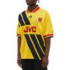 Adidas Originals Loose Casual Short Sleeve Soccer Jersey Men Tops Yellow HK5626