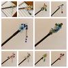 Wooden Hanfu Hair Chopsticks  Flower Hair Fork Elegant Chinese Style Hair Stick  Girls