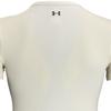 Under Armour Vanish Elite Seamless Round Neck Breathable Color Block Short Sleeve T-Shirt Women T-Shirts Dusty-Pink Gray 1383637-273
