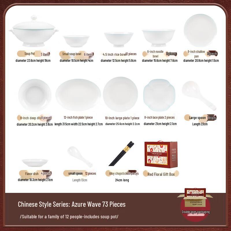 Modulanka Ceramic Cookware & Dinnerware Gift Set