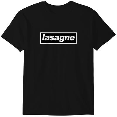 Lasagne Oasis Band Tribute - Tričko Made In The 90S Vtipná trička Jednobarevné tričko Jednobarevná bílá trička Pánské Klasické tričko