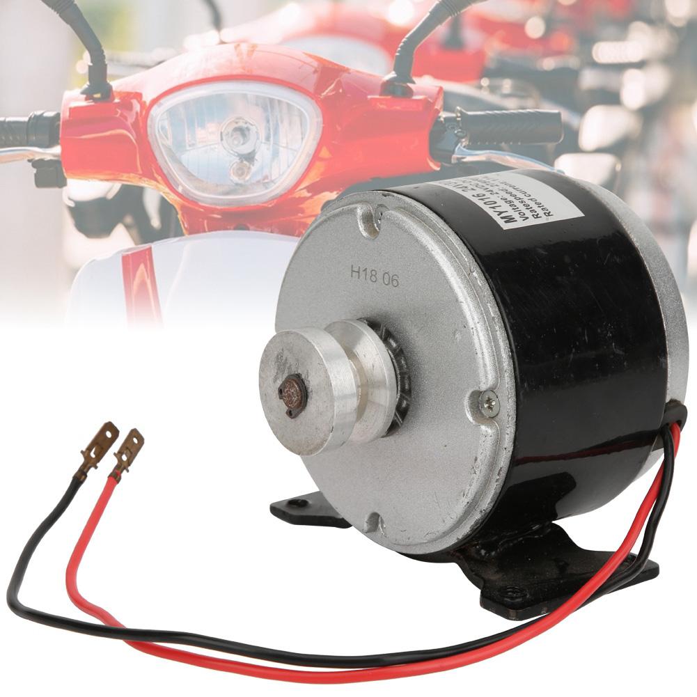 24V 300W High Speed Aluminum Wheel Motor Accessory for Electric Scooter