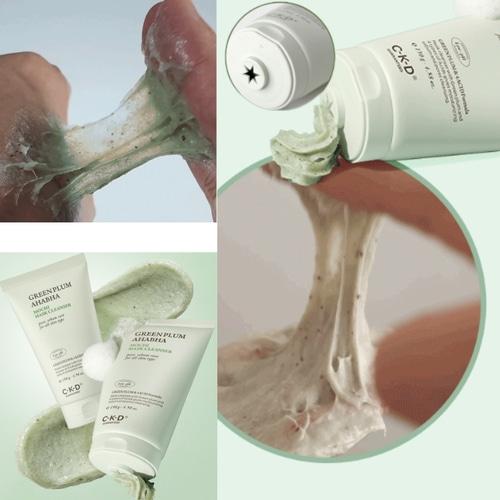 CKD Green Plum AHA BHA Mochi Mask Cleanser 130g