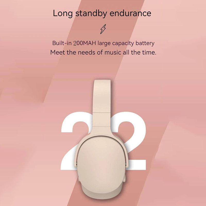 Wireless Headphone Bluetooth 5.3 Earphone HIFI Stereo Headset With Mic Noise Reduction Music Headband Headset