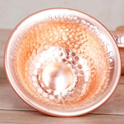 Bol en cuivre mignon bouddhistes ustensile de culte tasse à eau fournitures mini bols tibétains décorations hommage