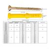 Stainless Steel Expansion Screws Pcs Drywall M Pcs Screws