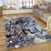 3D Piano Art Creative Musical Note Carpet Rug for Home Living Room Bedroom Sofa Doormat Decor,Child Area Rug Non-slip Floor Mat