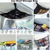 SUV Ceiling Cargo Net, Trunk Organizer, Car Roof Storage, Truck Netting, Van Interior Accessories, Double-Layer Mesh Camping Essentials