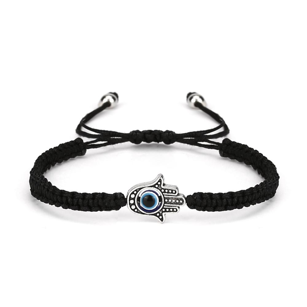 Turkish Blue Evil Eye bracelets For Women Men Hand Elephant Tortoise Charm Red Black Rope String Chain Bangle Men Lucky Jewelry
