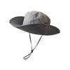 Wide Brim Sun Hat, Breathable UV Protection Bucket Hat with Adjustable Chin Strap, Unisex for Fishing Hiking Outdoor Activities