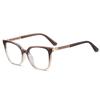 Fashion Women Square Reading Glasses Luxury Big Frame Anti Blue Light Computer Glasses Vintage Black Men Prescription Eyeglasses