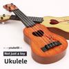 Playable Simulation Ukulele Kids Guitar Beginner Enlightenment Puzzle Instrument Music Gift Toy