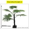 55CM Kreative LED-Tischlampe Palme USB Künstliche Pflanze Dekor Schreibtischleuchten Haus Schlafzimmer Nachttische Nachtlicht Dekorationslampe