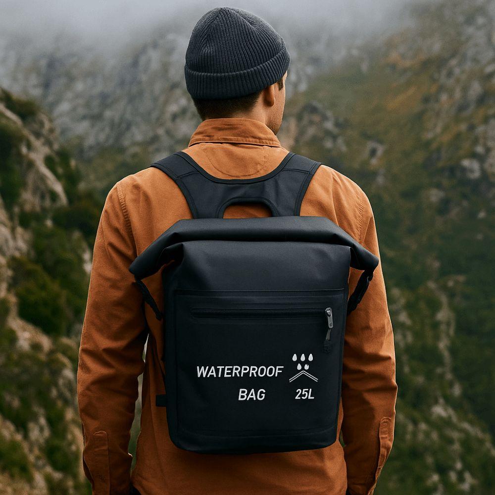 Verdicktes Material Strandaufbewahrungstasche Rollverschluss Schwimmrucksack Rafting