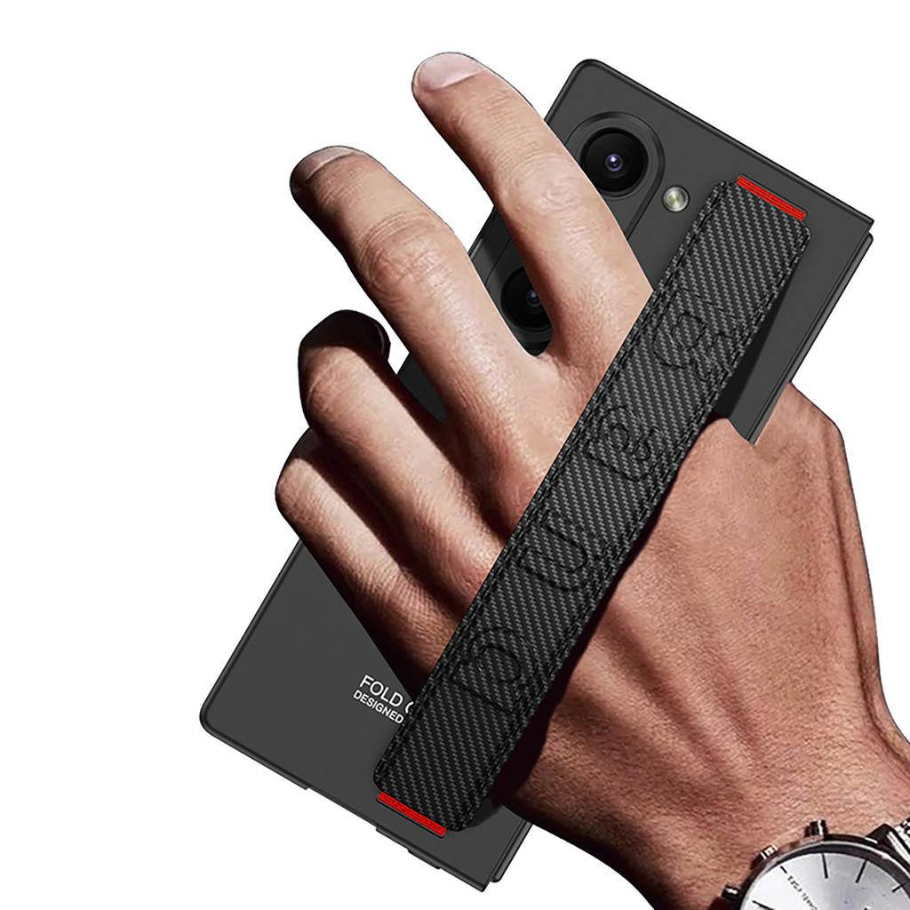 Samsung ZFold7 Folding Screen Mobile Phone Case Ultra Thin Wristband Shell Film Integrated Fold7 Precision Control Protection Case