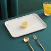 Tea Tray Living Room Cup Tea Cup Tray Household Rectangular Water Cup Tea Cup Tray Fruit Tray Nordic Plastic