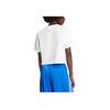 adidas Originales Ksenia Schnaider Moda Camiseta Holgada de Manga Corta con Hombro Caído Tops para Mujer Blanco IW5662