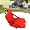Chair Cushion Foldable Portable Soft Comfortable St Cushion with Backrest for Outdoor Camping Hiking Stadium  