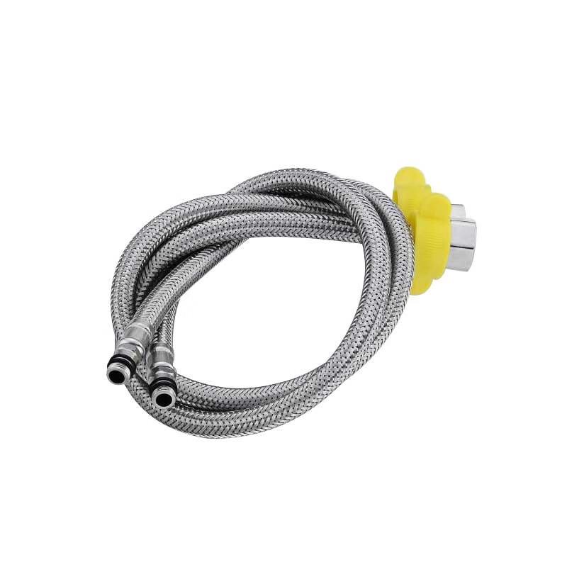 GLBO 304 Stainless Steel Braided Faucet Supply Hoses