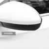 4 STÜCKE ABS + PVC Auto Antikollisionsstreifen Stoßstangenschutz Abdeckung Autotüraufkleber Schutz Rückspiegel Schutzaufkleber