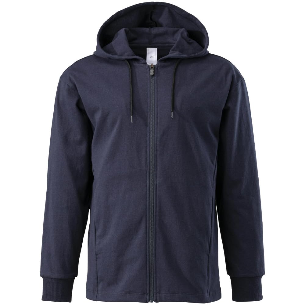 Mizuno For Outdoor and Sports Women's Water-Repellent Hoodie, C2JC2351, Navy,