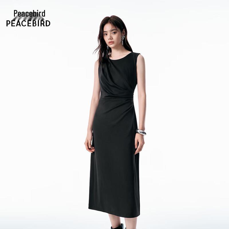 PEACEBIRD Commuter Trench Dress AAFAG131D S