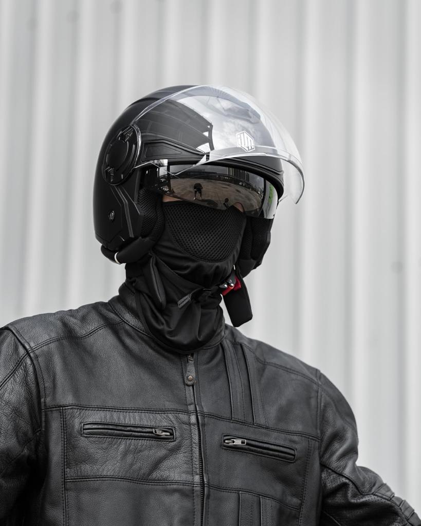 ILM Motorcycle Jet Genuine Removable UV Cut Inner Compatible with All Engine Asian Fit Matte Black XL Helmet, SG/DOT Standard, Product, Ventilation,